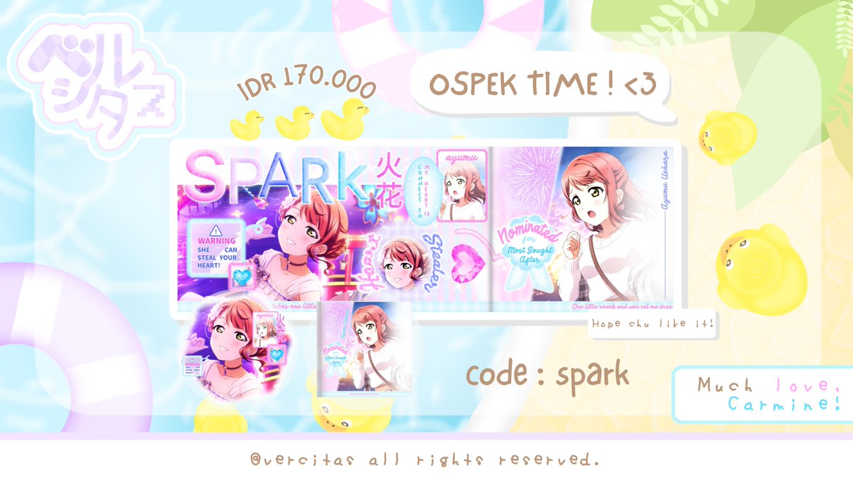 vercitas's tweet image. Help rt ? thank you ! 🍒

Haloo, Mine ada 4 template layout ipv jpg friendly yang bisa kamu adopt mulai pukul 17.OO WIB melalui dm ! 🦭 payment via QRIS ya~

#zonauang #zonaba