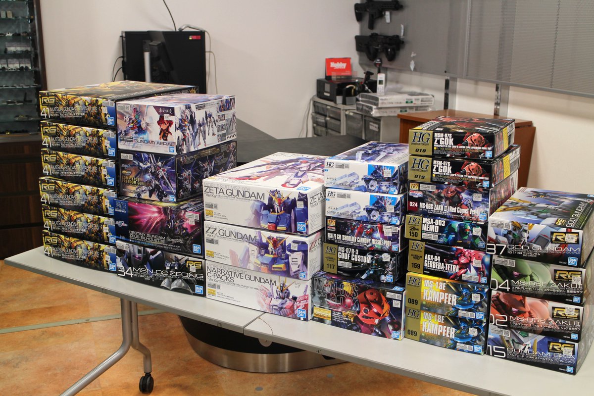 ガンプラ再入荷品 抽選販売のお知らせ 年末入荷分のガンプラは抽選販売