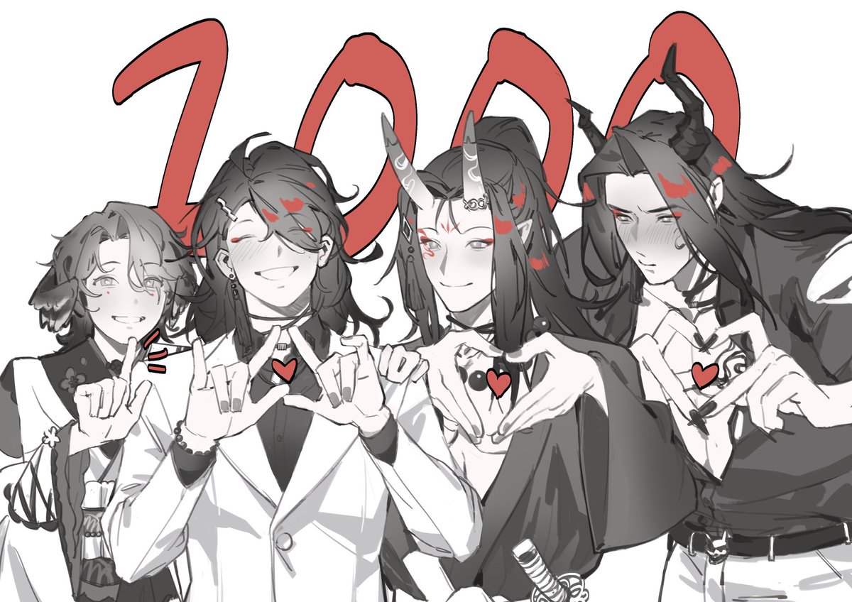 THE 1000 DAYS I MET YOU ^^
♞*+:｡†｡.｡:+*❤🖤*+:｡.｡†｡:+* ♞
    你是我白天黑夜不落的星
You are my star that never sets day and night‧₊ ✰
🎨: <a href="/fancygoatee/">waqi</a>
 #Akurylic #Kindraw