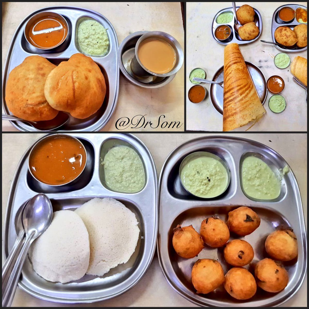 Himalaytrekker's tweet photo. Ramashraya Matunga vibes โค๏ธ
Goli bajji & Buns are so rare here in Mumbai ya !!
I should shift to Bengaluru for exquisite & authentic Udupi cuisine truly!
#Ramashraya #Matunga #MiniTN #Mumbai #theme_pic_India_foodies
@IyengarShashank @kamathrok @reader_wanderer @16menon @Soham72_100b
