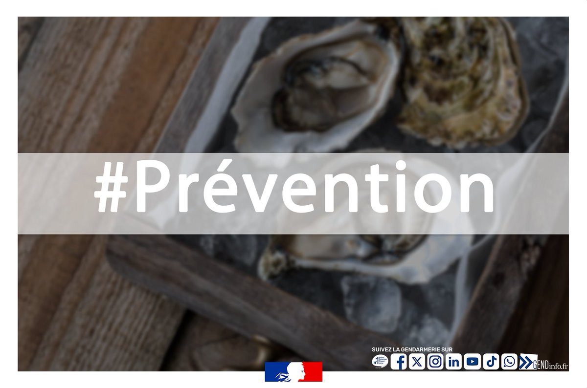 #Prévention 🦪 Les vols d'huîtres, de truffes et de foie gras font des ravages parmi les producteurs.
➡️ Les gendarmes multiplient les actions avec drones, hélicoptères 🚁 et des patrouilles pour lutter contre ce fléau bien organisé.