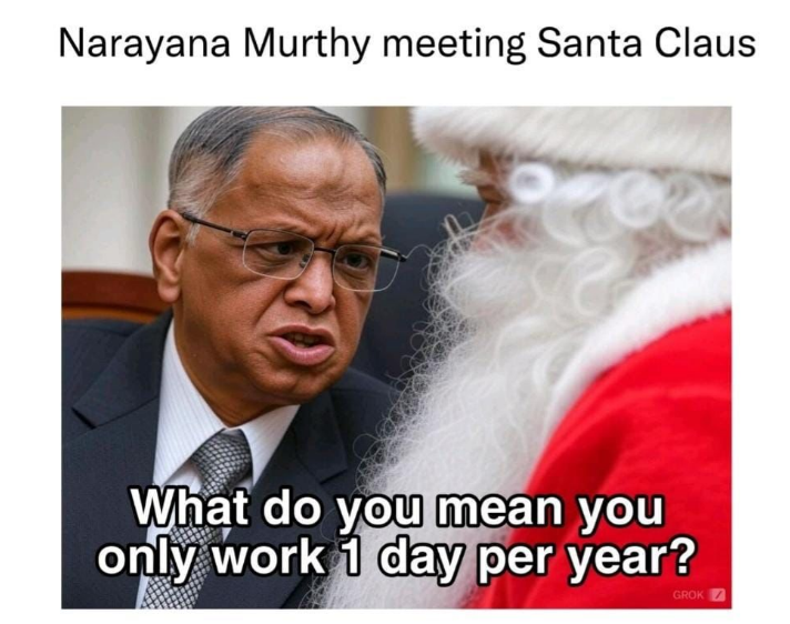 FRajMovies's tweet image. 😀 Meanwhile.. #7DaysAWeek😀
@Being_Humor @xavierunclelite @longliveyakuza @filmyaashiq @DesiJokes4 @shiv_shetty1 @OfficeMemes_  #Officememe
#RishabhPant #PriyankaChopra #century #nitishkumarreddy #INDvsAUS #HILisBack
#DrinkerSaiMassjathara #PlayItLarge