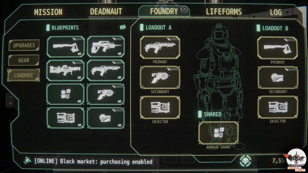 logan_booker's tweet photo. Was a strong influence for us on Deadnaut: Signal Lost's UI. Green/yellow/red/cyan colour palette -- perfection. https://t.co/aMZQomJXtT