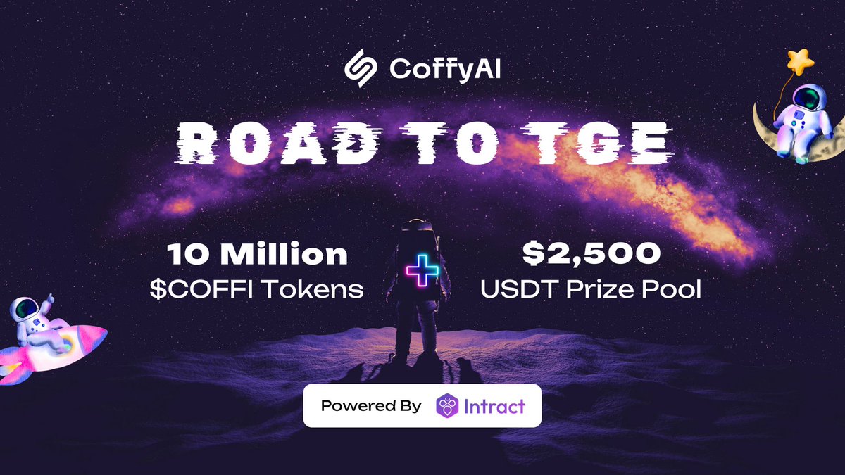 ☕️ The CoffyAI #Airdrop Campaign is LIVE on @IntractCampaign 🚀

We’re gearing up for the $COFFI token presale and TGE (set for Q1 2025)! This campaign is all about building excitement, spreading awareness, and actively engaging the crypto community with <a href="/CoffyAI/">CoffyAI | $COFFI</a>.

Here’s what’s