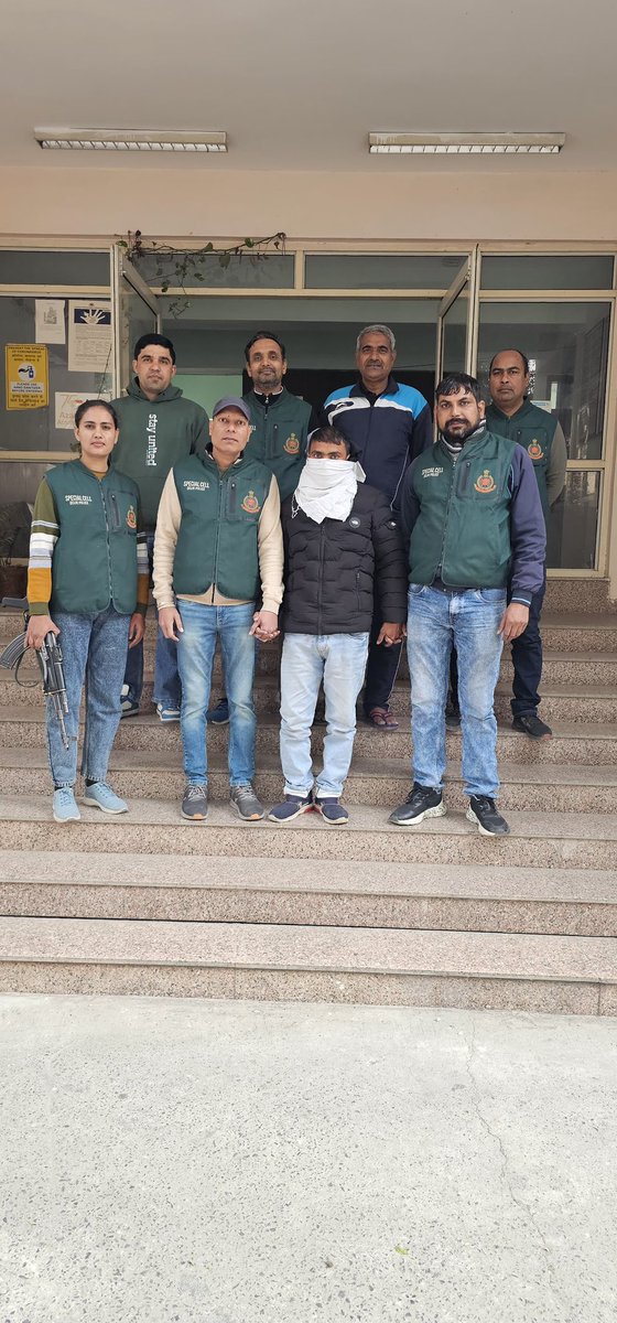 Special Cell, Delhi Police tweet media