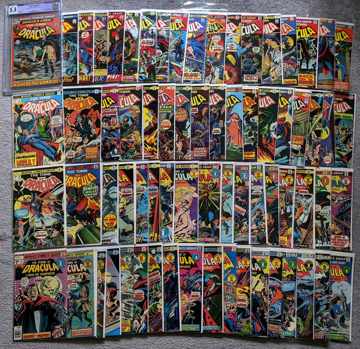 My 2024 comic reading (part 2):
X-Men (Neal Adams' run): The best of the original X-Men, with - obviously - gorgeous art.
Amazing Adventures: A mixed bag. I loved the solo Beast stories.
Avengers #100 - 200. The best Avengers run! Apart from #200...
Tomb of Dracula: Okay so far.