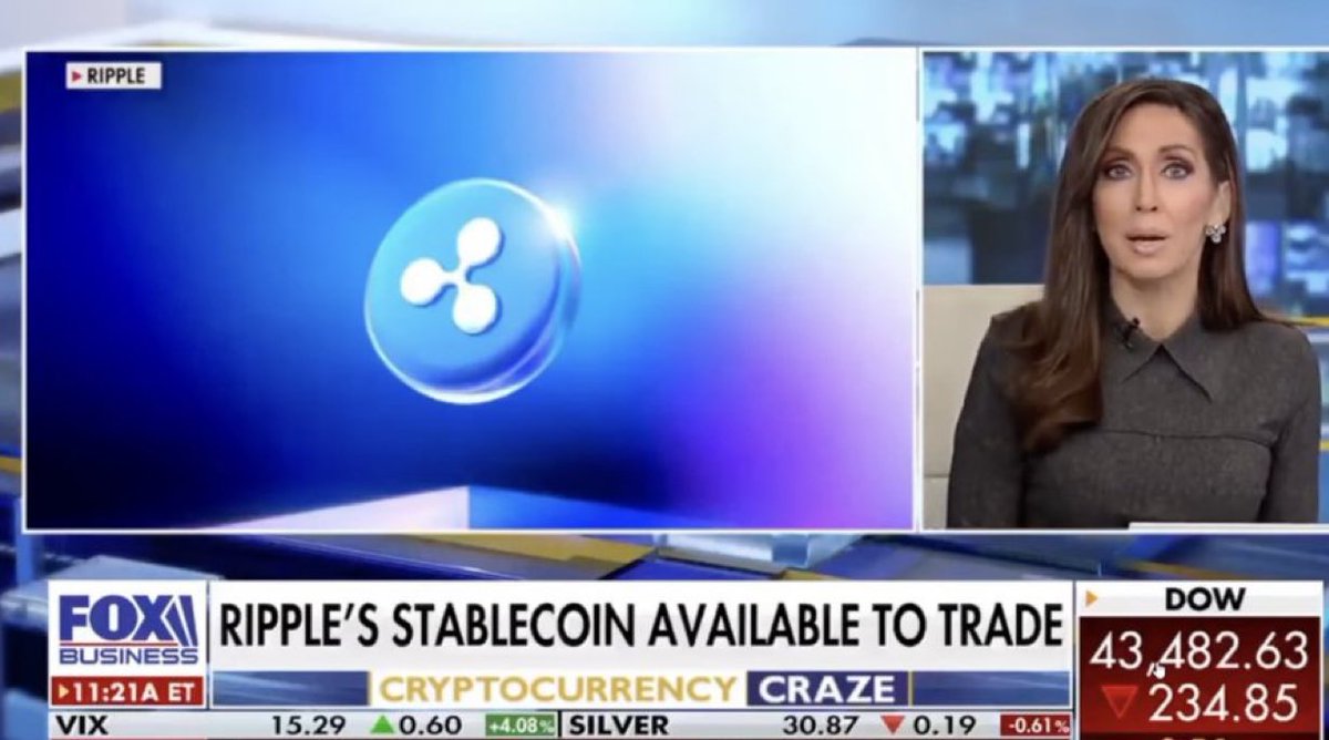 💥 JUST IN: $RLUSD ON FOX! 🇺🇸

Be ready #XRP 🚀🌔