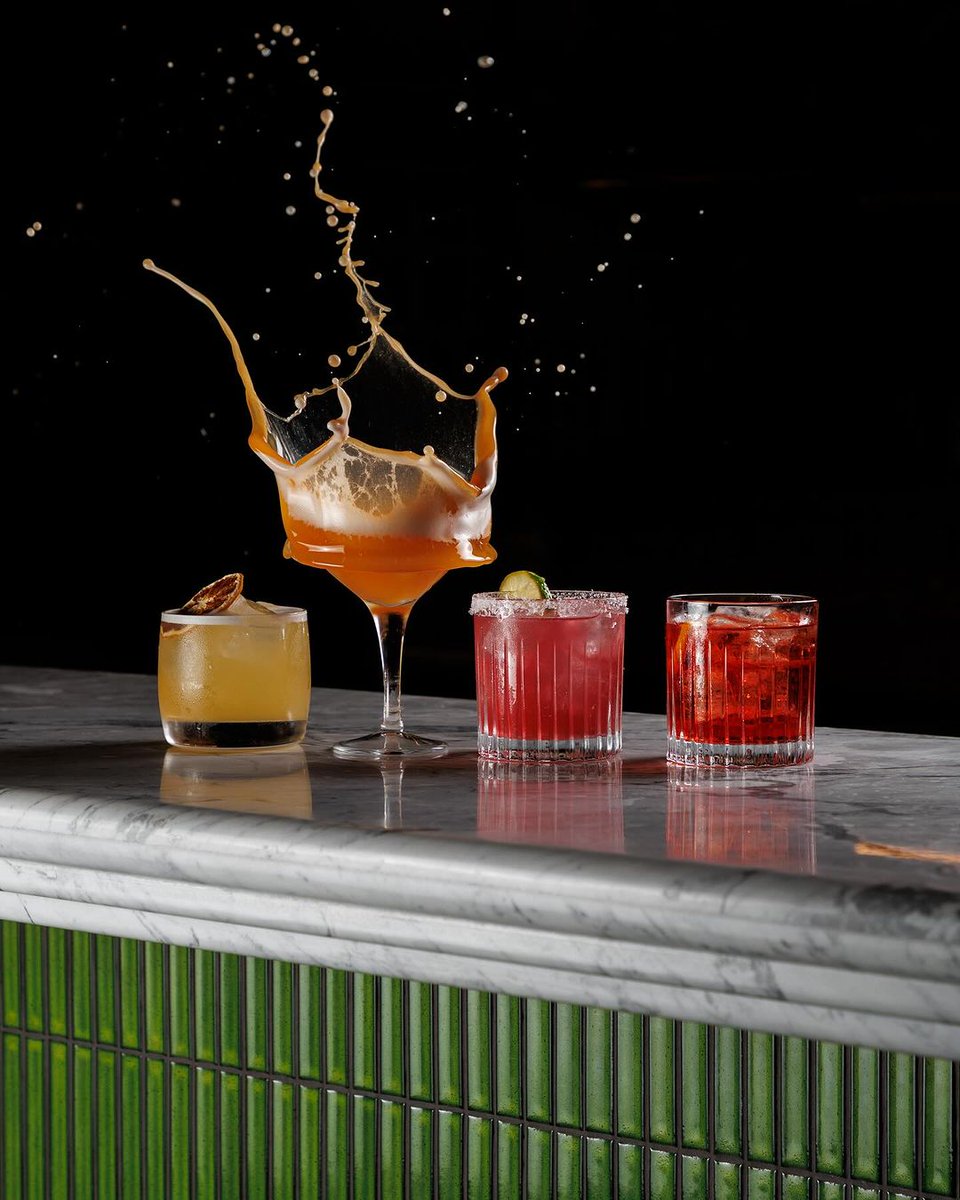 Weekend mood: 🍹✨ Kick it off at @oleasocial - Buy 1 get 1 free Happy Hour every day from 3pm-8pm. Because why not start the weekend right? 🥳