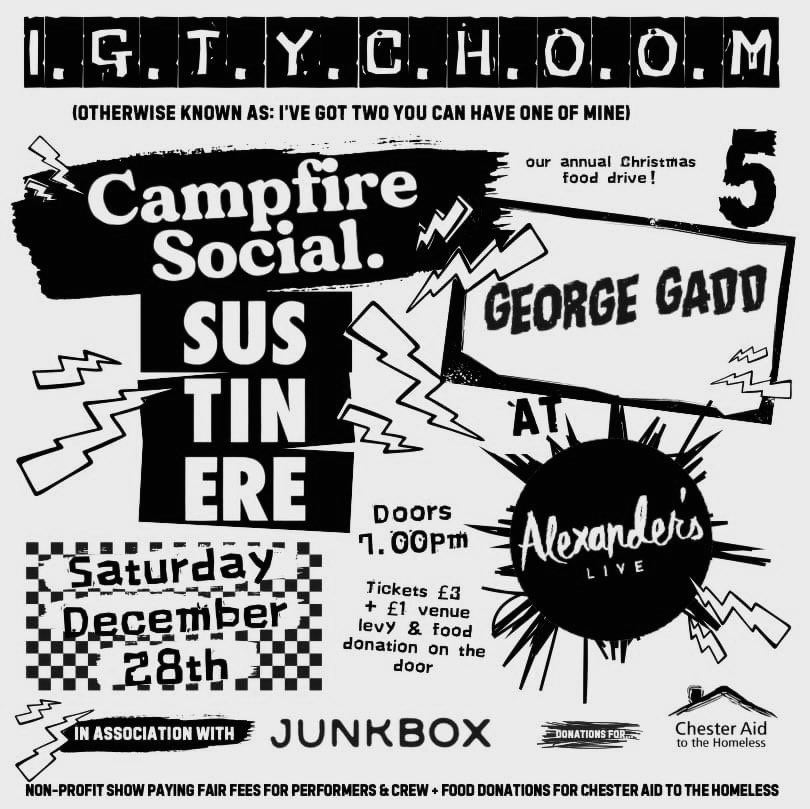 Tonight <a href="/AlexandersLive/">Alexander's</a> Chester

alexanderslive.seetickets.com/event/i-ve-got…