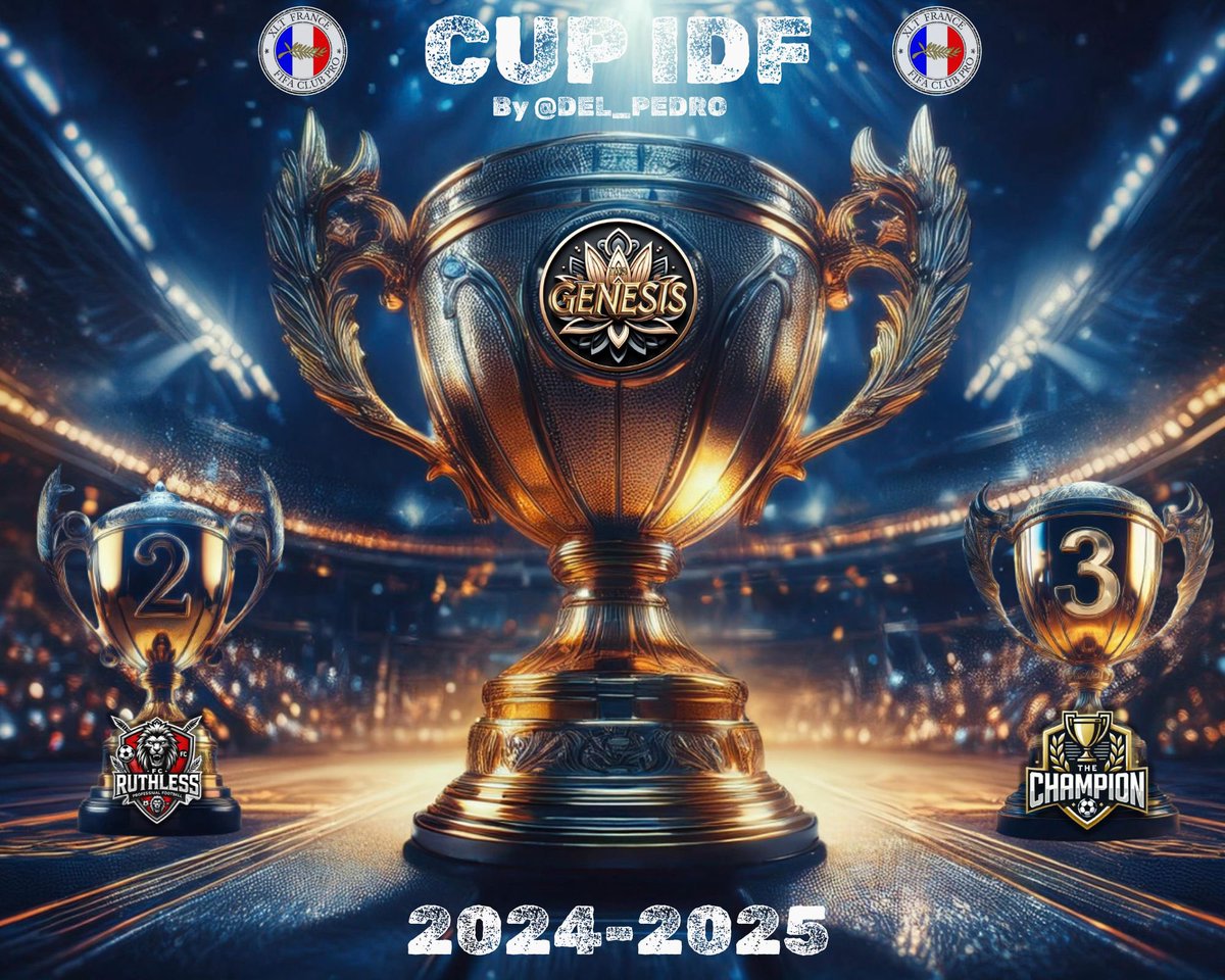 🏆 Victoire 2-1 en finale de XLT Cup IDF dans un match accroché contre FC Ruthless.

Merci à <a href="/CpgOwnerAntille/">Antilles Pro Gaming | APG</a> d’avoir casté ce match.

Merci à l’ensemble de <a href="/xWorld_St4rs/">xWorld St4rs</a> pour le soutien 🔥

<a href="/XLTFRANCE/">XLT FRANCE</a>