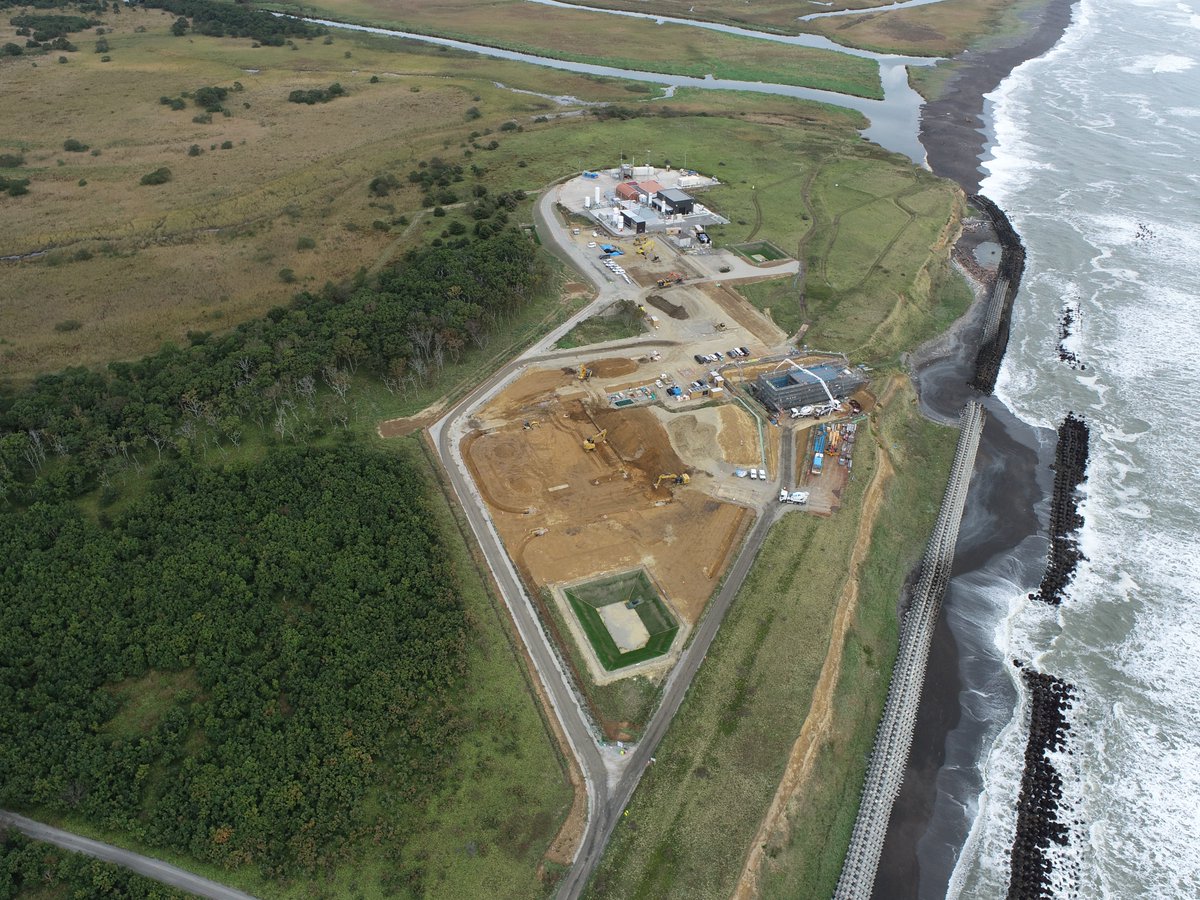 2022年から進めていたロケット射場「Launch Complex 1（LC1）」の工事