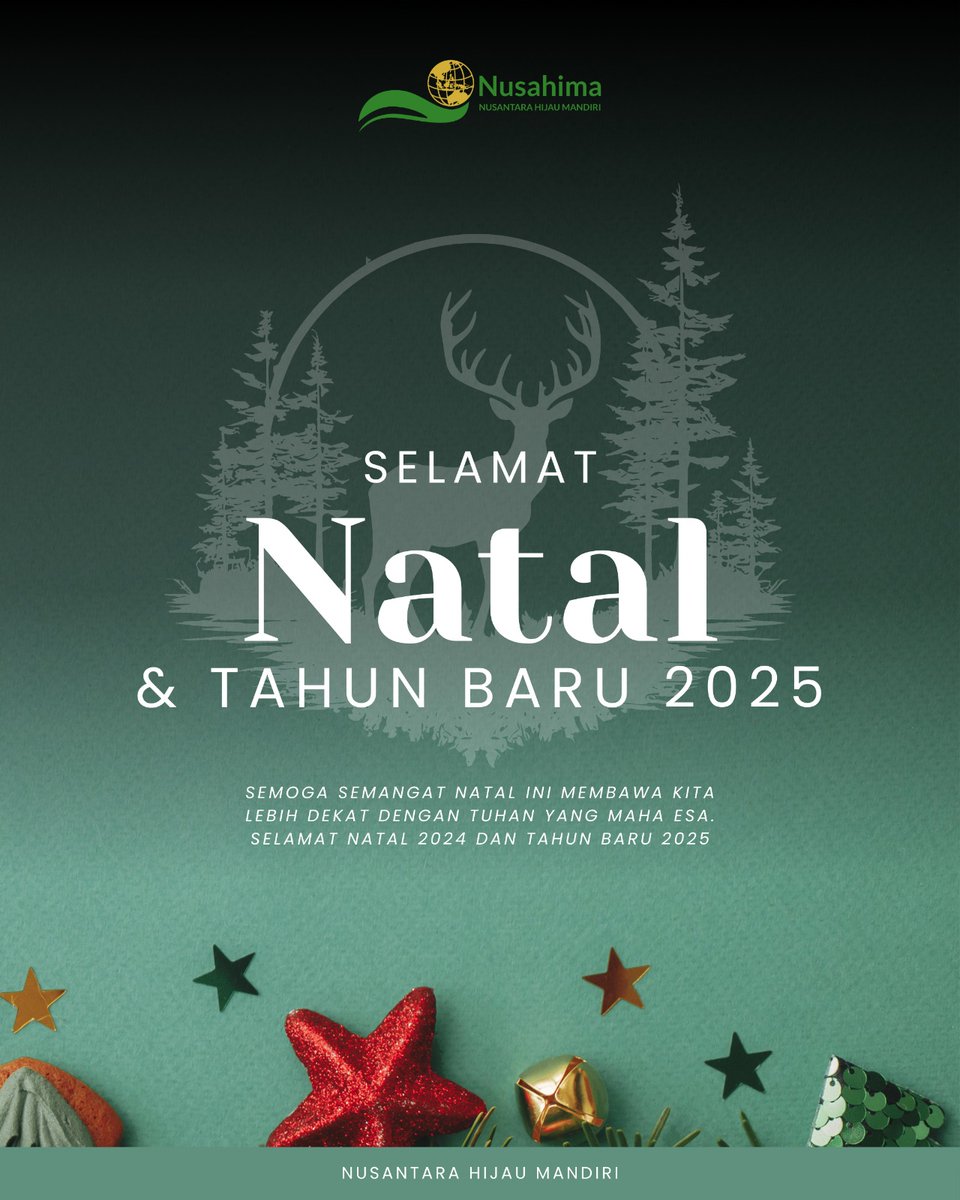 NUsahima26's tweet photo. Selamat Natal 2024 dan Tahun Baru 2025. https://t.co/QyPYbvp1kF