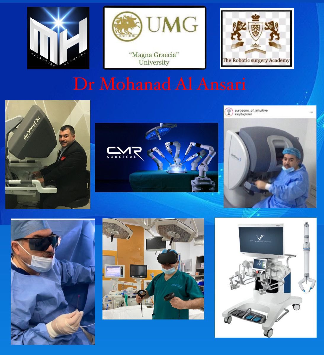 #Surgical_Oncology
#Minimal_invasive_Robotic_Surgical_oncology
#AI_VR_AR_MR_Surgery
#Avatar_TeleMentoring
#laser_FR_tumor_Ablation