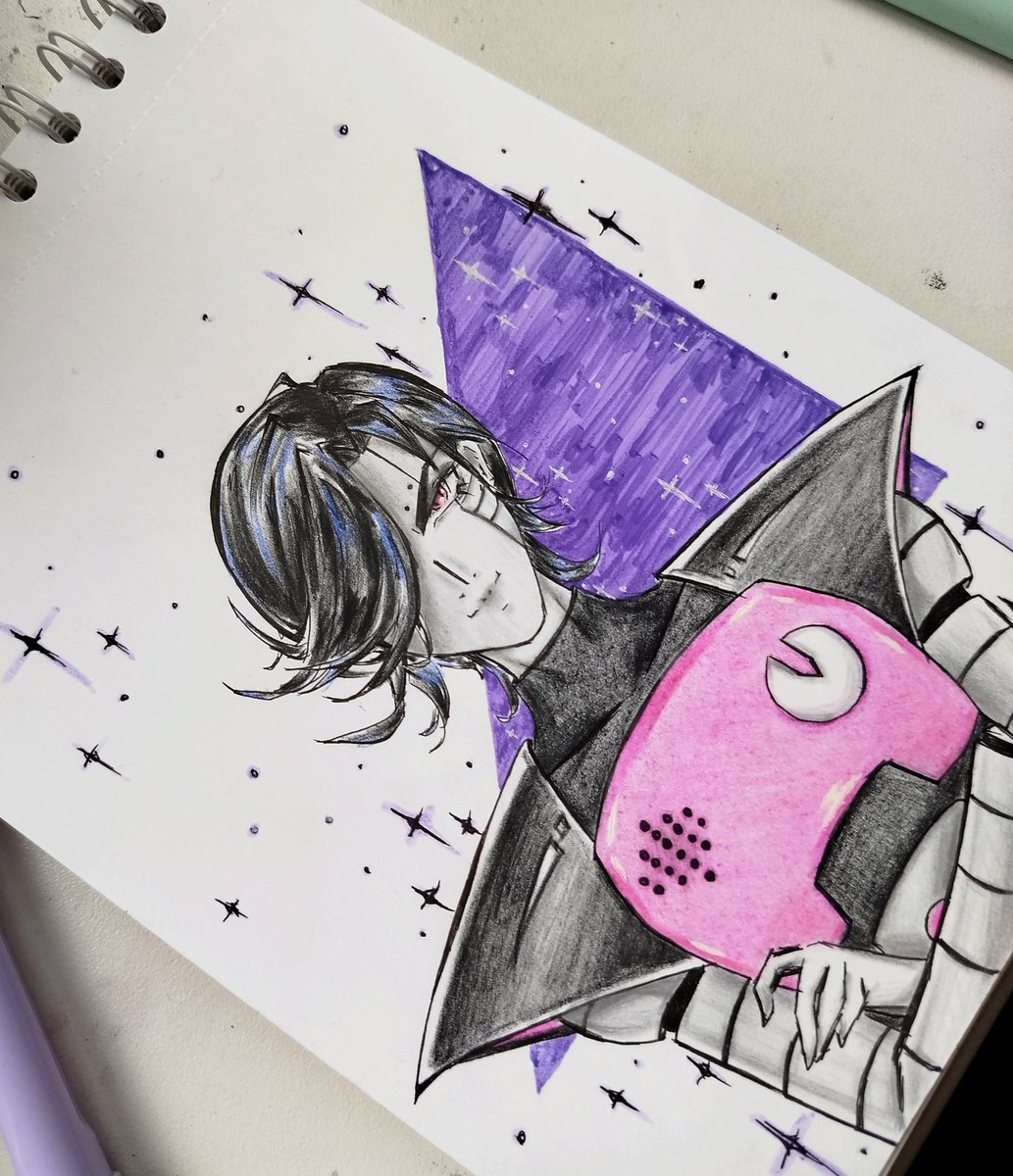 ReijiIsLife's tweet photo. #undertale #mettaton #fanart #traditionalart https://t.co/dQIxUkgZhq