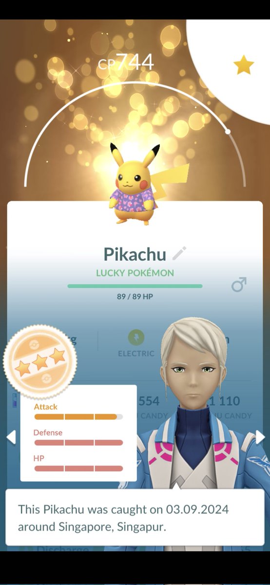 Ekskluzywny Pikachu Singapur Lucky :)
Dziś od Klienta Bastacentershop:)