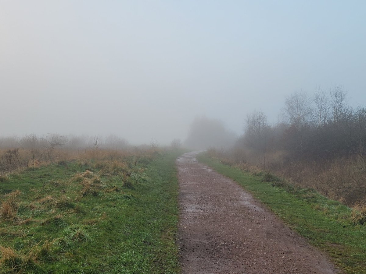 GraceAndDanger's tweet photo. #parkrun N⁰ 50 for the year was at a very foggy Frickley Country Parkrun. A great undulating 1 lap course on the site of an old colliery. Loved the run but the steep climb at the start is a killer. Thanks to the many volunteers this morning @UKRunChat @parkrunUK #MentalHealth https://t.co/oWbiMm4G7B