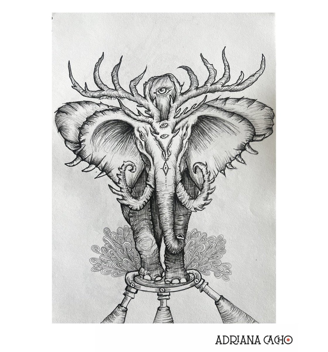 AdrianaChula's tweet photo. The power inside
22x33 cm
Dibujo con plumón indeleble sobre papel
#adrianacacho #sharpie #sharpieart #drawing #drawingoftheday #dibujoconplumon #blackandwhite #thepowerinside https://t.co/w6nNrjhG0F