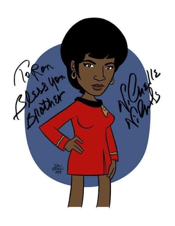 Happy 92nd Birthday to Star Trek's Lt. Uhura, the late Nichelle Nichols!