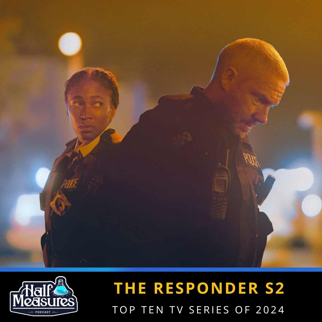 HalfMeasuresPod's tweet photo. Top 10 TV Series 2024 🏆
THE RESPONDER S2
In podcast 246 we revisit the incredible second season of #TheResponder. @tonyshoey has once again delivered an exceptional season of television. #TopTenTV
🎙 Podcast 2️⃣4️⃣6️⃣
▶️ https://t.co/7cmNRdgLKk
📺 Available in NZ on @TVNZ+ https://t.co/VK3gLj8JEk