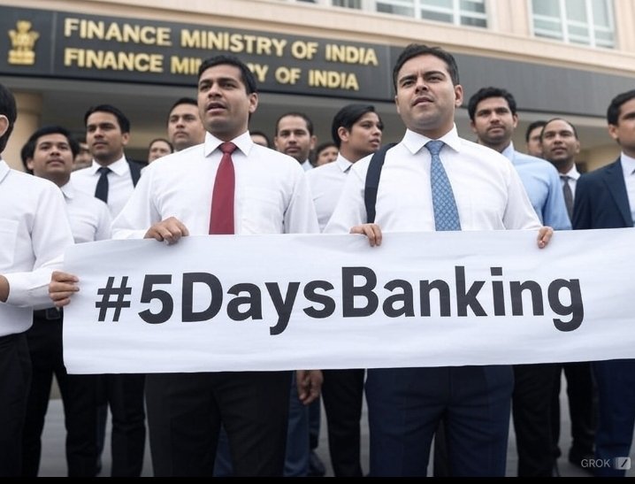 barsima77's tweet photo. Why #5DaysBanking ????
➡️Reduced Workload: A 5-day week can lead to less burnout and higher job satisfaction among bank employees, potentially increasing productivity and efficiency.
➡️Work-Life Balance: Employees benefit from a better work-life balance, which can reduce staff turnover and improve morale.
➡️Customer Convenience:
Digital Banking Push: With banks closed on weekends, there's a stronger push towards digital banking solutions. This can enhance customer experience through better online services, mobile banking apps, and other electronic payment methods.
➡️Weekend Planning: Customers learn to plan their banking activities during the week, which might lead to better financial planning habits.
@PMOIndia @FinMinIndia