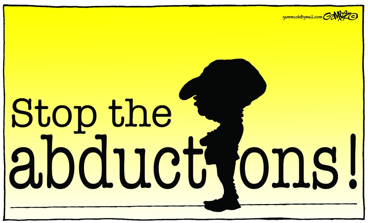 kiddoGAMMZ's tweet image. #FreeKibetBull 82 Enforced disappearances... Cartoon for @StandardKenya @KTNNewsKE @ktnhome_