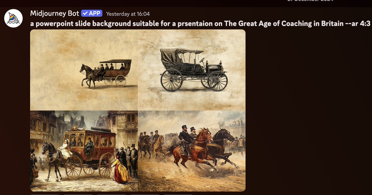 brian_smith's tweet image. It's difficult to describe how annoying the USA-centric nature of AI is. There is nothing remotely applicable to the Age of Coaching in Britain (1657 - ~1848)