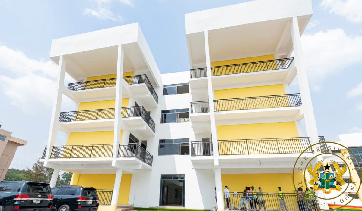 RahimLee_'s tweet photo. Yesterday, President Akufo-Addo commissioned the state-of-the-art Accra STEM Academy, located in East Legon, reaffirming his govt's deliberate commitment to position Ghana๐ฌ๐ญ as a leader in STEM education & innovation in Africa.
#FreeSTEM
#AkufoAddoLegacy https://t.co/4KWdP9M4Rd