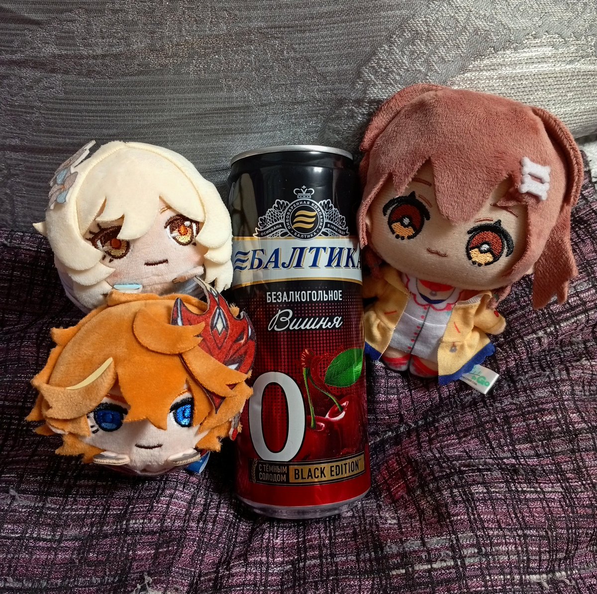 一番美味しいノンアルコールビール…チェリーの味だ！
#ビール 
#原神
#戌神ころね 
#beer 
#GenshinImpact 
#hololive 
#ホロライブ 
#InugamiKorone