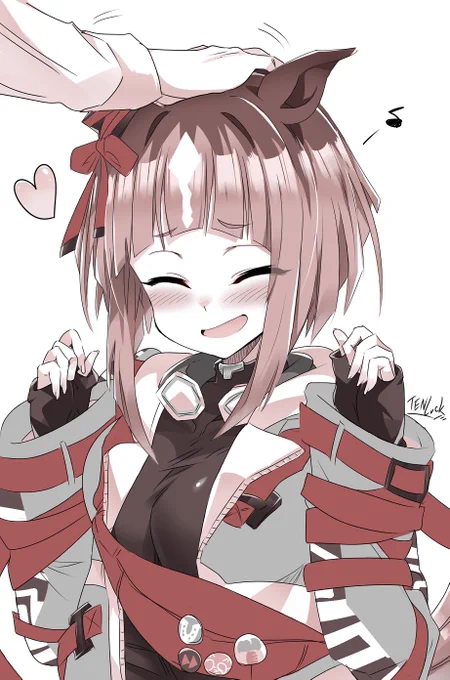 今年一年、情報屋さんの仕事やレースをいっぱい頑張ったトランちゃんをたくさん褒めてあげ隊#ウマ娘 #トランセンド 