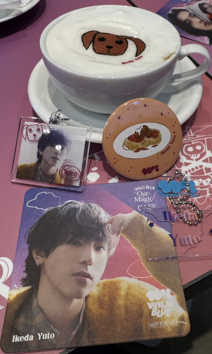 Markun1021's tweet photo. 今日の #WILDBLUE #OurMagicCAFE は、🍝YUTO君dayだった〜🤭🦘
#池田優斗 年の瀬に、幸せそうな #STARRY でいっぱいだったよ〜
🐶🐱🔔🦘🐣🫧 ͛.*🌆 https://t.co/IrrAUi07A1