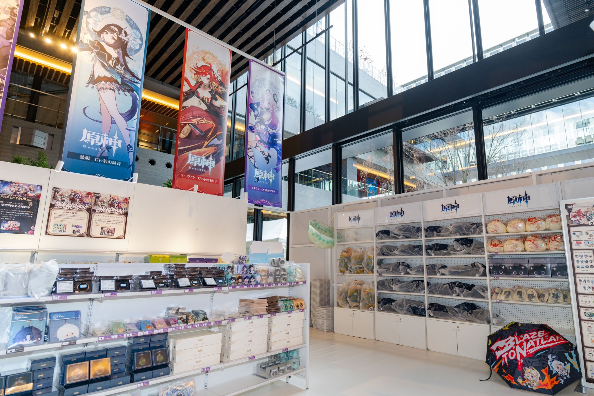 原神 POP UP STORE 2024大阪 テイワットグッズ 特典 放浪者