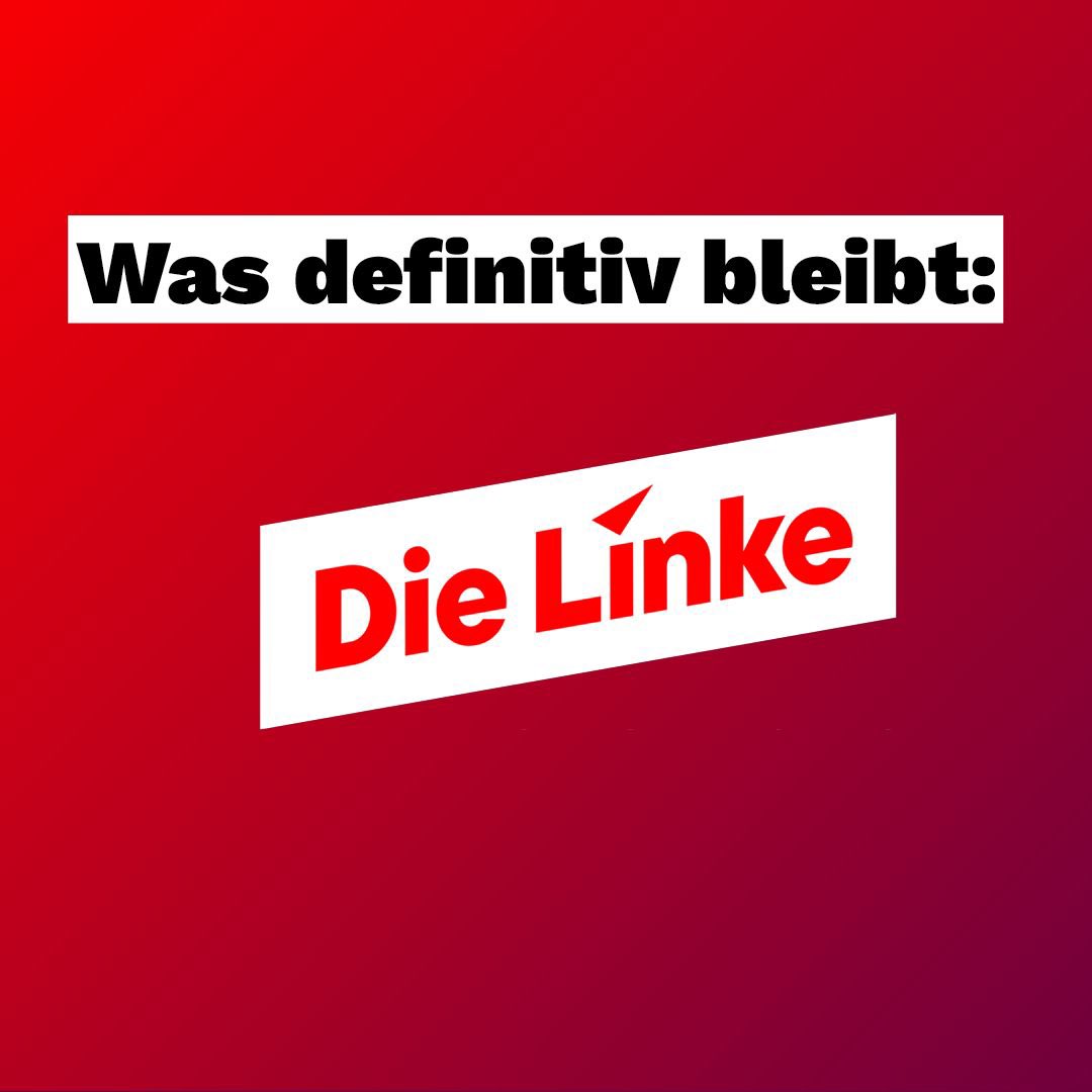 2024 war hart, Zeit Dinge hinter sich zu lassen. 
Aber versprochen: @dielinke bleibt!🚩 
#dielinke #links #leipzig #nachderampellinks