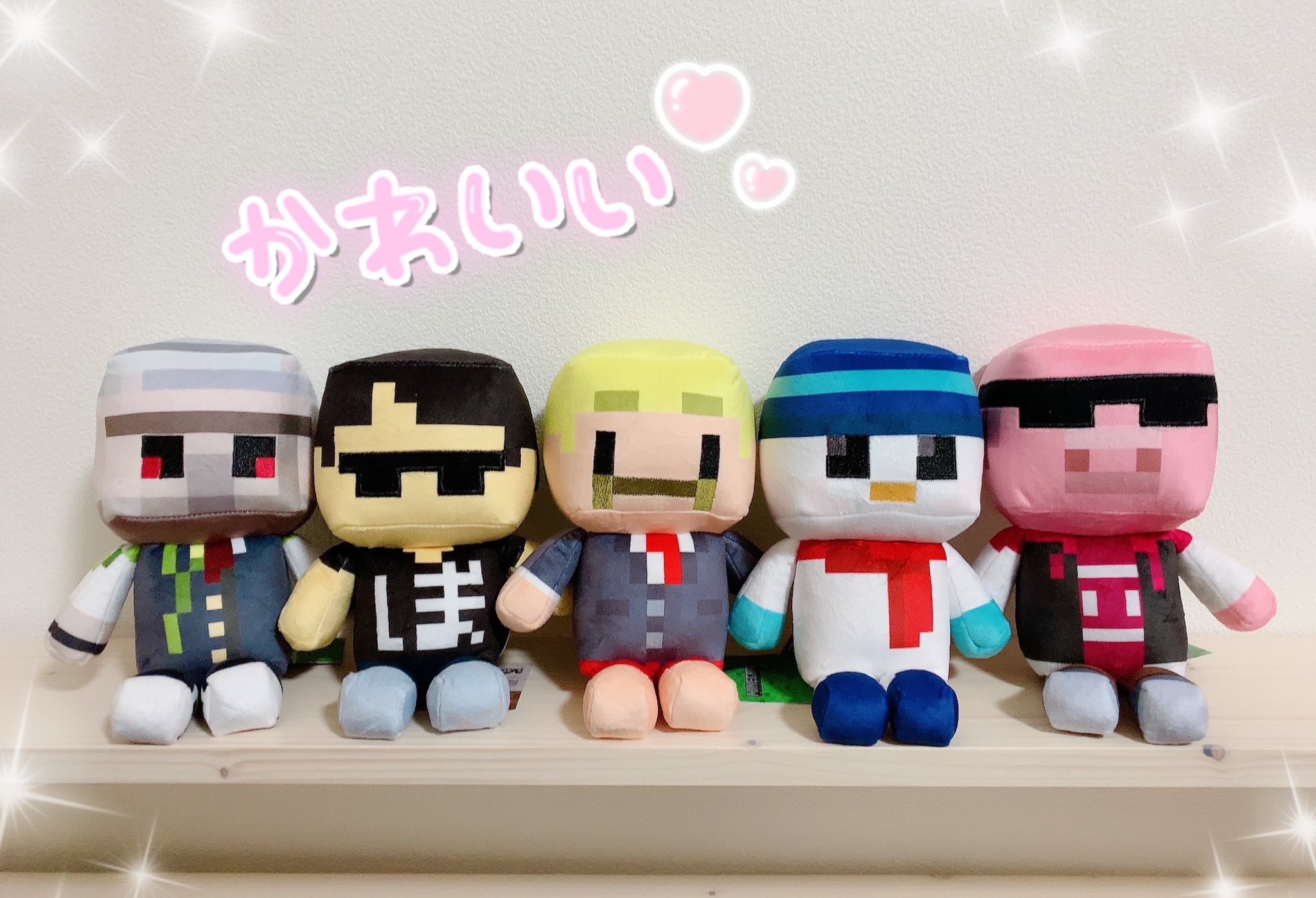 ドズル社　マイクラスキン　ぬいぐるみ　オラフくん Minecraft【ドズル社】ぬいぐるみ おらふくん – ドズル社ストア