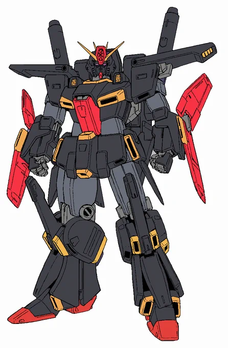  サイコガンダムカラーとジオングカラーはどんな機体に塗っても割に格好良くなりますよ 