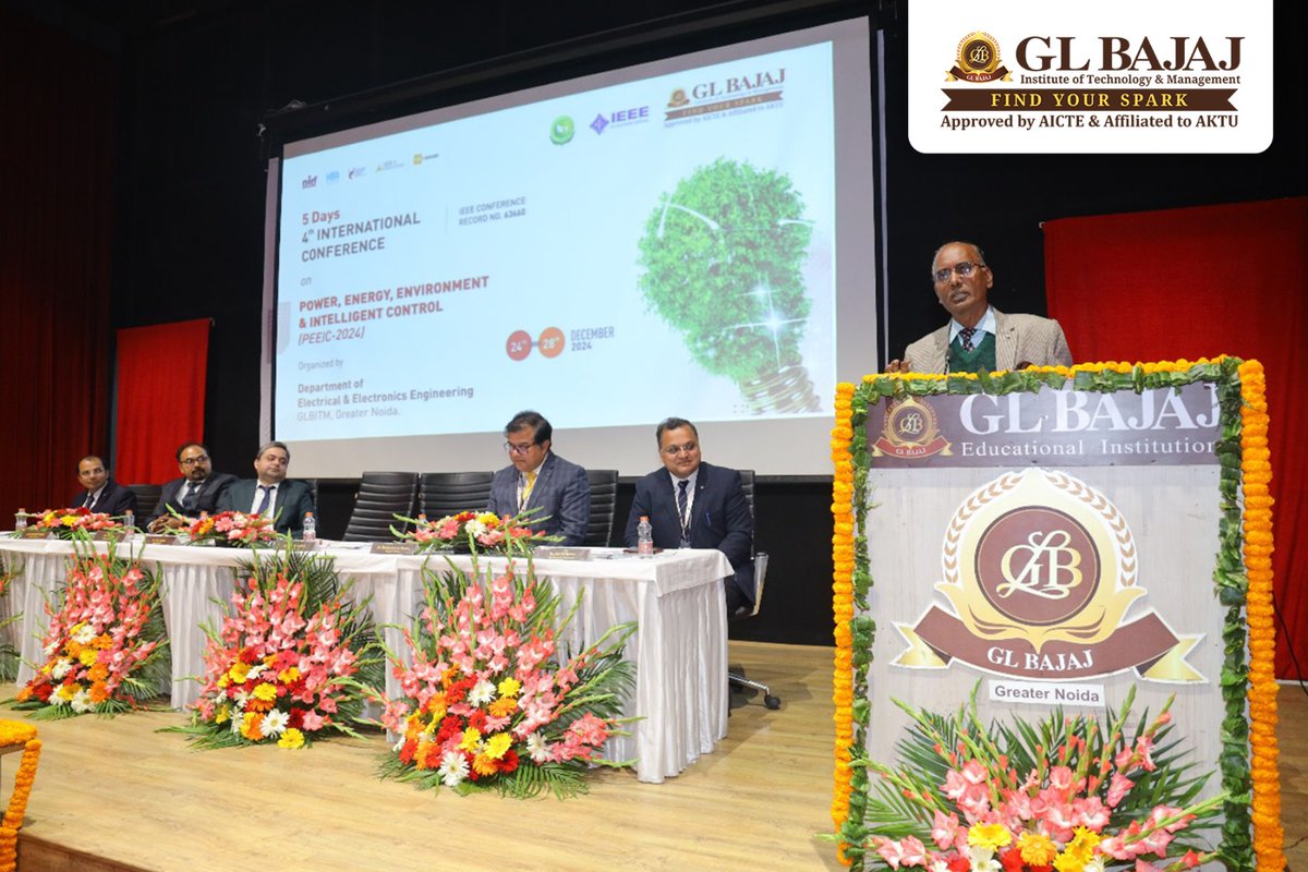 glbajaj's tweet photo. The Department of Electrical and Electronics Engineering at #GLBajaj (#GLBITM) presented the 4th International Conference on Power, Energy, Environment, and Intelligent Control (PEEIC-2024).
#Conference #ElectricandElectronicEngineering #Paperpresentation #Research #Scholar https://t.co/W6vKPopyRd