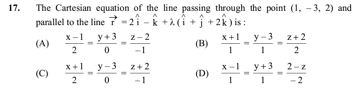 Brillianctutors's tweet image. 🚀 𝐓𝐞𝐬𝐭 𝐲𝐨𝐮𝐫 𝐬𝐤𝐢𝐥𝐥𝐬 𝐢𝐧 𝟑𝐃 𝐕𝐞𝐜𝐭𝐨𝐫 𝐀𝐥𝐠𝐞𝐛𝐫𝐚!

🧮 Solve this question and drop your answer in the comments below.
 Let’s see who gets it right! ✅

#MathChallenge #VectorAlgebra #Mathematica