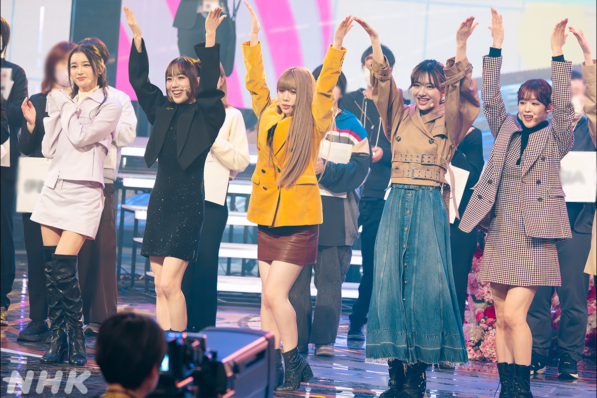 nhk_kouhaku's tweet photo. ──────────────

✧✧ #紅白リハ 𝐒𝐭𝐚𝐠𝐞 𝐒𝐡𝐨𝐭! ✧✧

──────────────

【📸】#ME_I #ミーアイ

🎵「Click」の
パフォーマンスをお楽しみに🫧

#NHK紅白 #紅白歌合戦 
https://t.co/DwHq1bPF37 https://t.co/iiwcKtFfSR