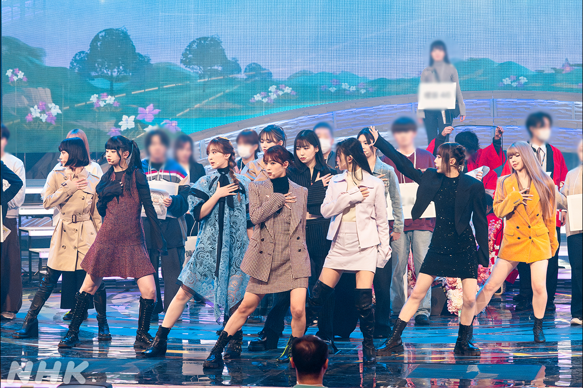 nhk_kouhaku's tweet photo. ──────────────

✧✧ #紅白リハ 𝐒𝐭𝐚𝐠𝐞 𝐒𝐡𝐨𝐭! ✧✧

──────────────

【📸】#ME_I #ミーアイ

🎵「Click」の
パフォーマンスをお楽しみに🫧

#NHK紅白 #紅白歌合戦 
https://t.co/DwHq1bPF37 https://t.co/iiwcKtFfSR