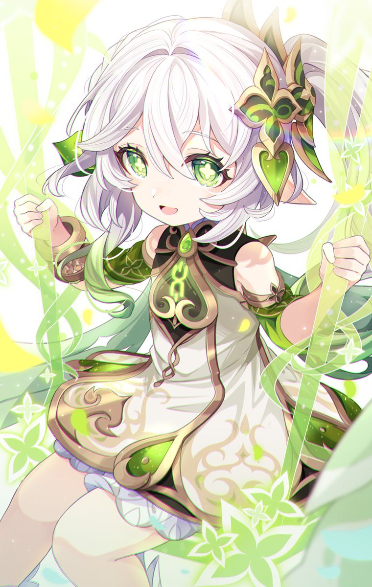 ナヒーダ(原神) 「ナヒーダ #原神 」|ぷきゅのすけ/絵師100人展参加いたします！のイラスト