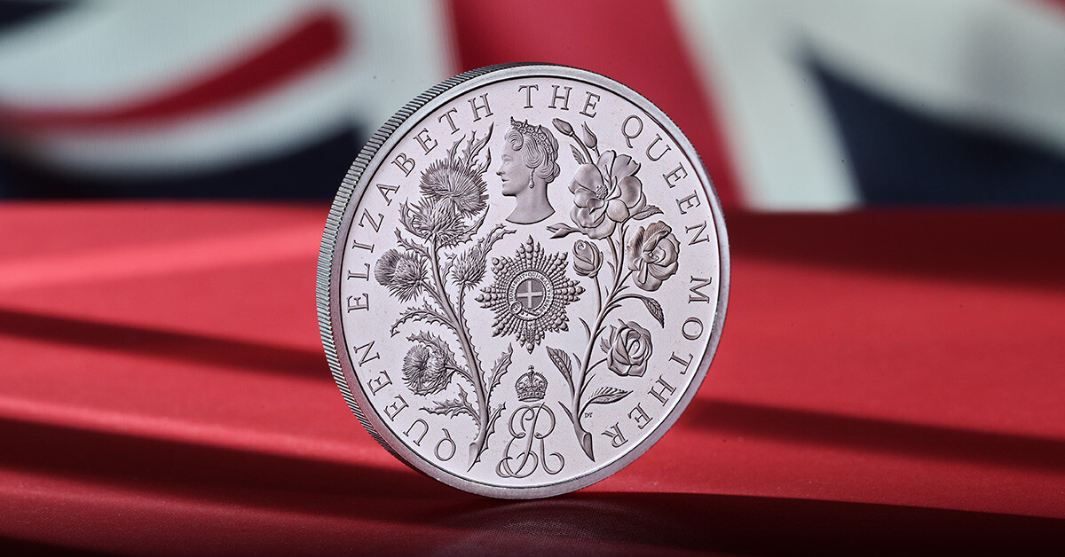 Join us in paying tribute to the life and legacy of Queen Elizabeth The Queen Mother, the matriarch of the Royal Family.

This commemorative £5 coin is exclusively available through the 2025 Annual Sets.

Find out more here - hubs.li/Q030LfNM0