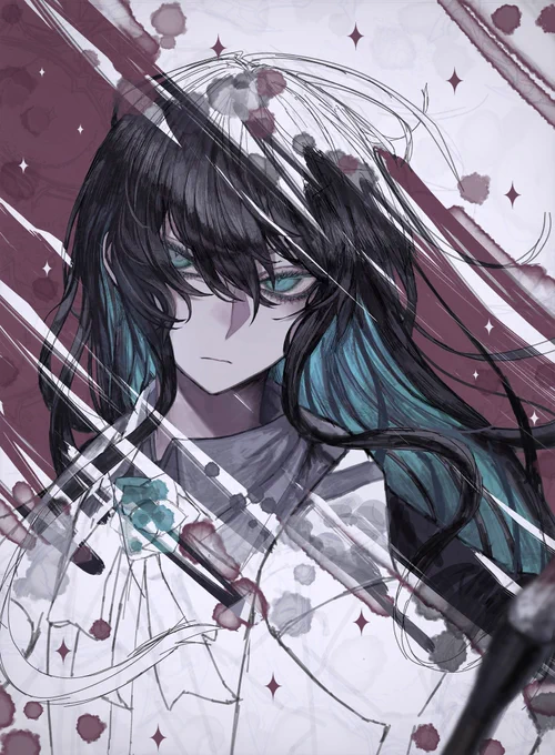画角 #Adoart #モナ・リザの横顔