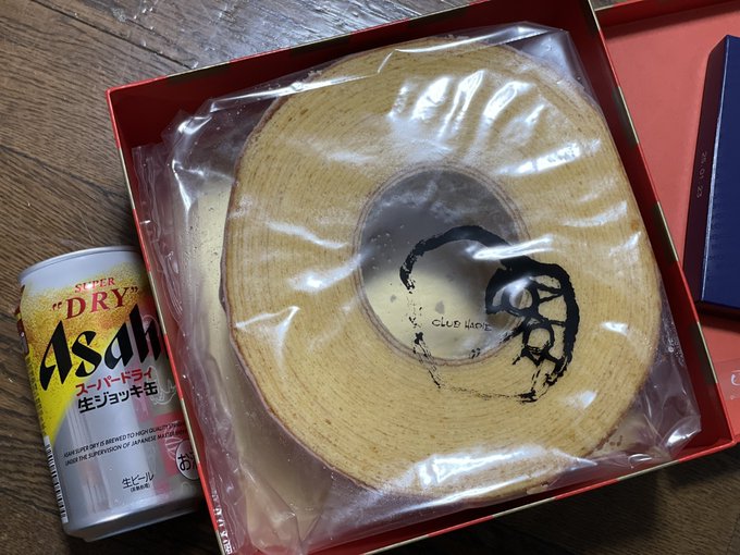 今年もいただいたクソデカバウム 