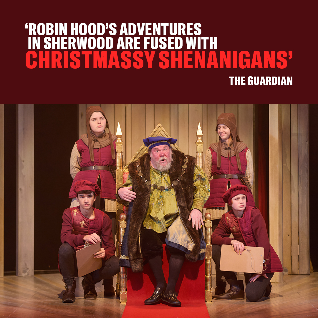 Prepare for "an emotional sleigh ride" (Mark Aspen) with Robin Hood and the Christmas Heist! 🎭🌟

Don’t miss this magical adventure—book your tickets now and make this Christmas unforgettable! 🎟️✨

📅 Playing until 5 January
🎟️ Link in bio
📷 Mark Douet &amp; Csilla Horváth