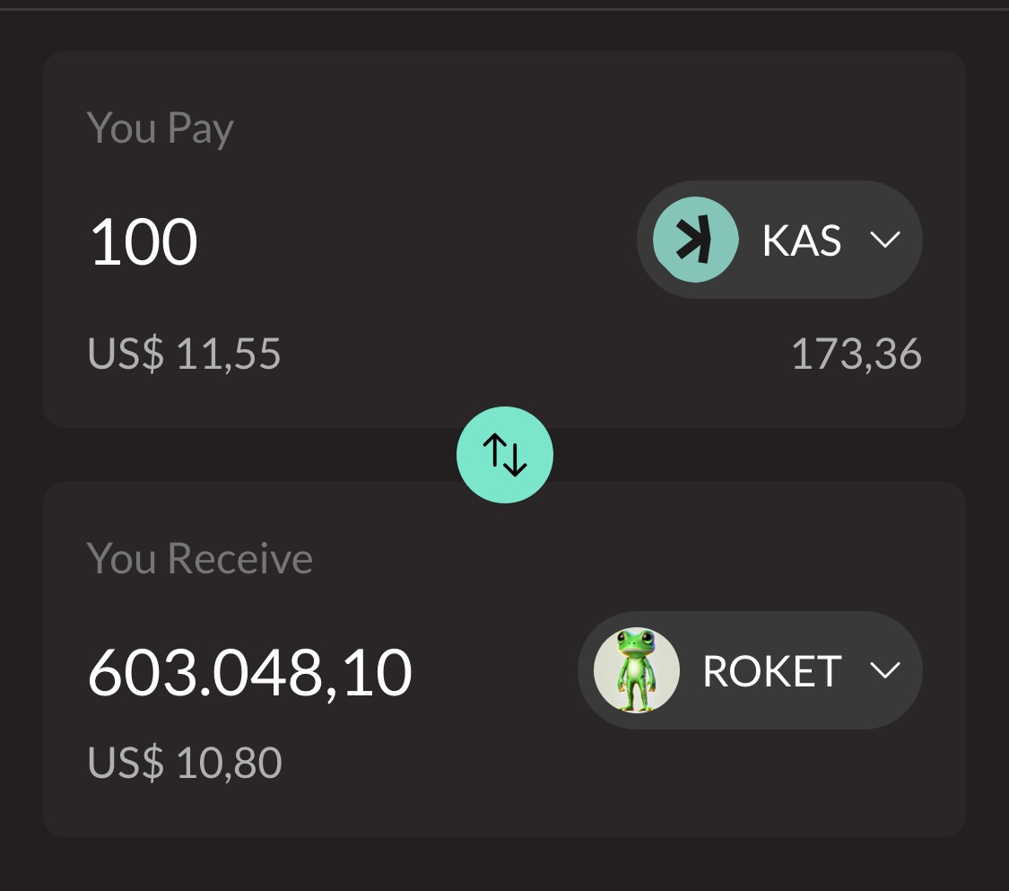 $ROKET listed for trading on Ghost wallet