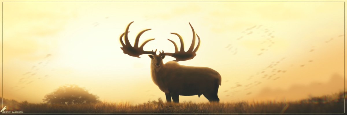 Blessed are those who hunger and thirst for righteousness.
.
.
.
This will be the last painting I will share on twitter, Bye Bye.
#paleoart
