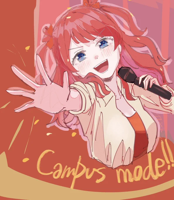 Campus mode!! 花海咲季ちゃんありがとう #学マスFA 