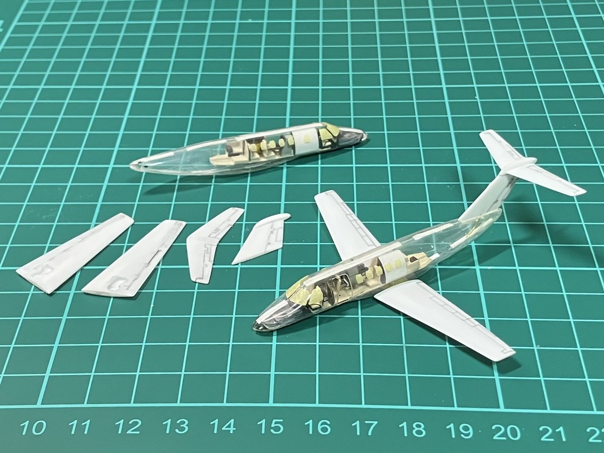 1/200 サイテーション CJ4
ようやく士の字になりました。
これからエンジンや脚等を作っていきます。

#冬の旅客機プラモ祭り25