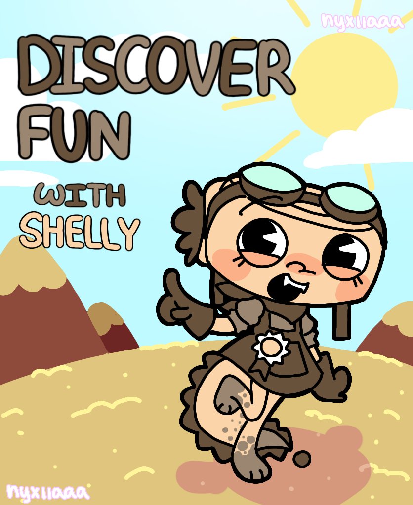 my name is shelly, cuz im a shell #dandysworld #dandysworldshelly