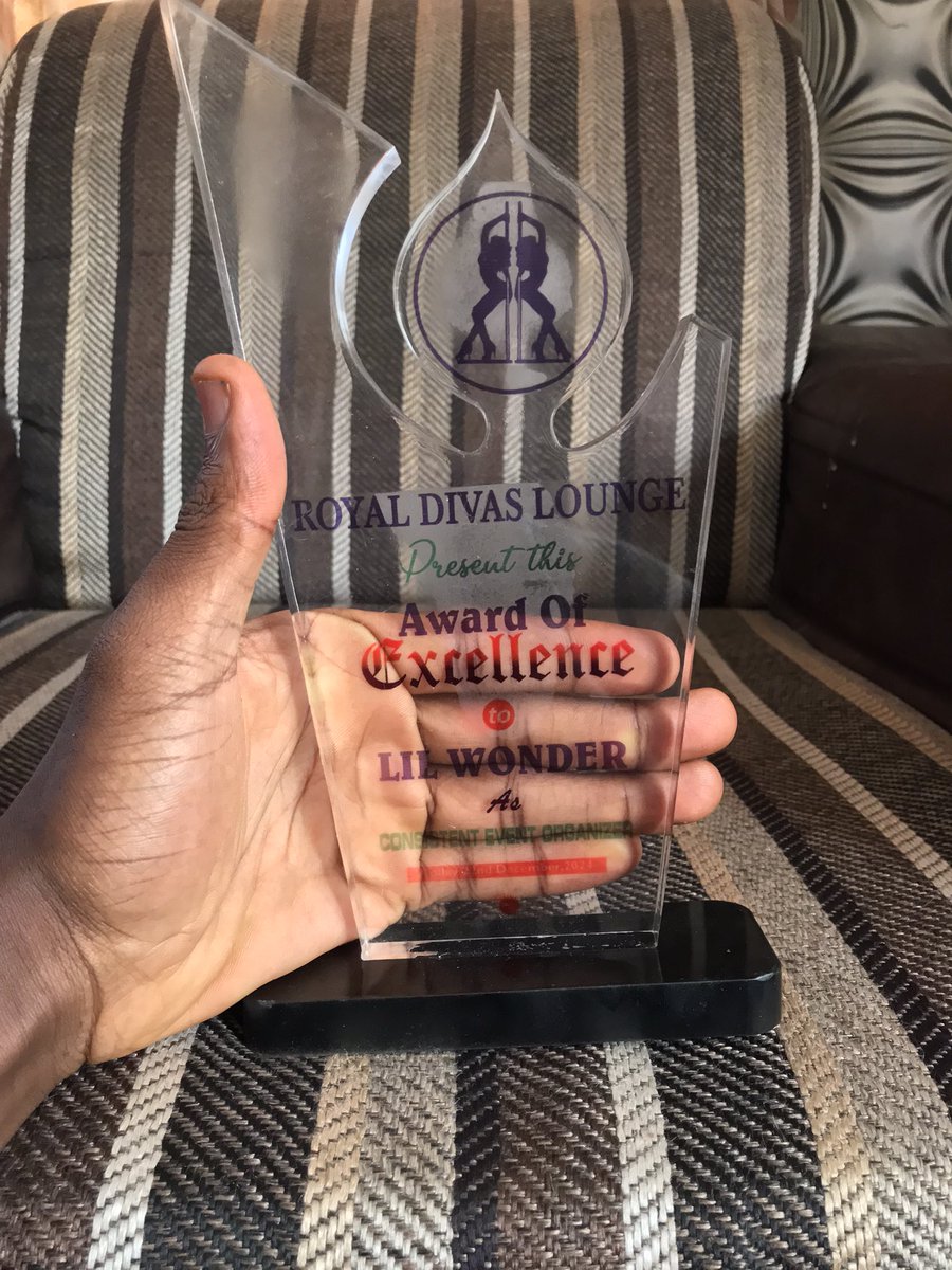 W_O_N_D_A_A's tweet image. I won an award as “Consistent Event Planner of the year” courtesy Royal Divas Lounge. I am very ecstatic about this, as I haven’t won a lot of awards ever. Amazing way to wrap up the year. ❤️