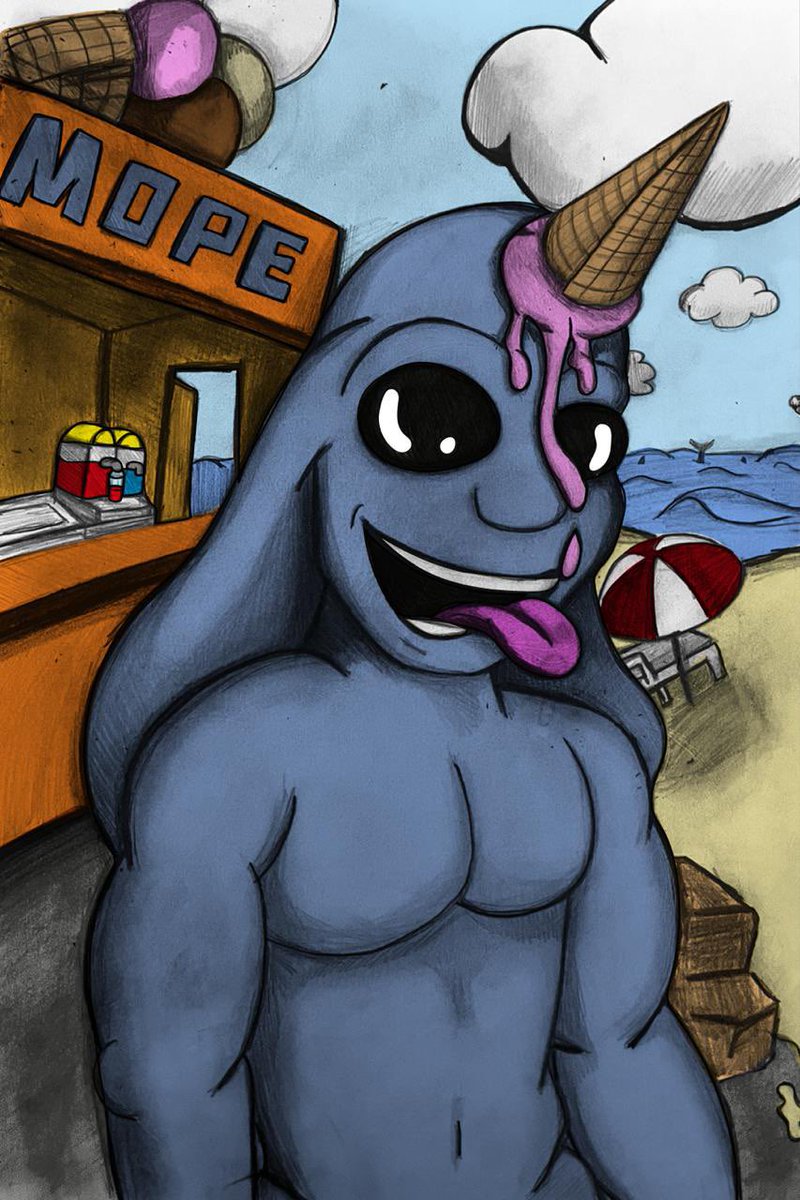 Did you know unicorns are real?

Imagination is a strong tool in life mopers. 

Mope is hope. Mope forward.